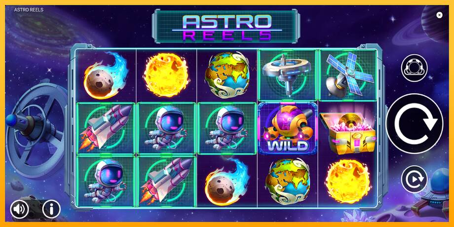 Astro Reels lošimo automatas už pinigus, paveikslėlį 2