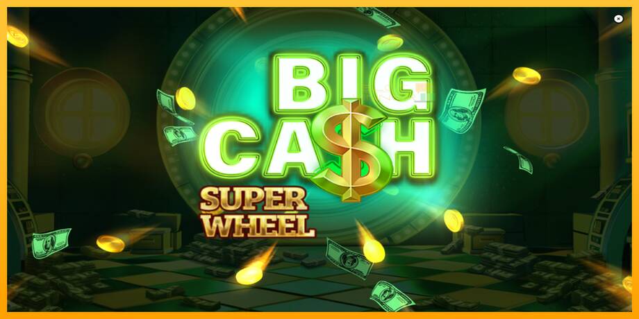 Big Cash Super Wheel lošimo automatas už pinigus, paveikslėlį 1