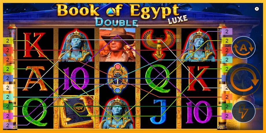 Book of Egypt Double Luxe lošimo automatas už pinigus, paveikslėlį 1