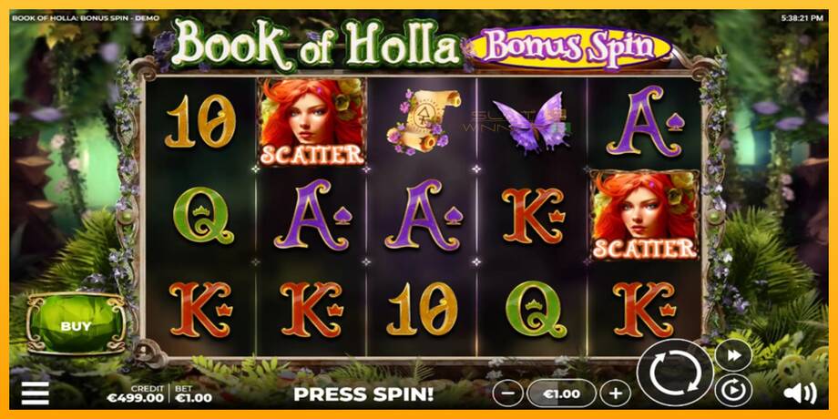 Book of Holla: Bonus Spin lošimo automatas už pinigus, paveikslėlį 2