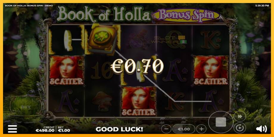 Book of Holla: Bonus Spin lošimo automatas už pinigus, paveikslėlį 3