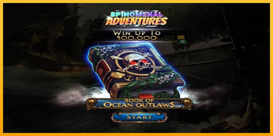 Book of Ocean Outlaws lošimo automatas už pinigus, paveikslėlį 1