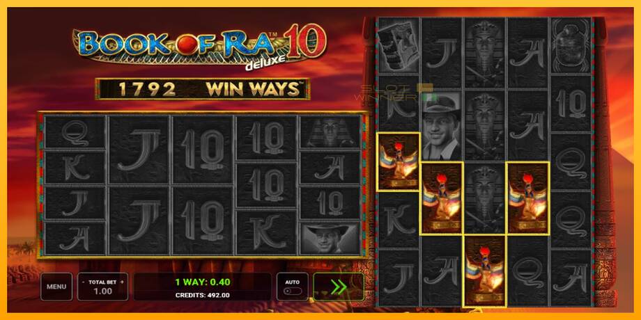 Book of Ra Deluxe 10 Win Ways lošimo automatas už pinigus, paveikslėlį 3