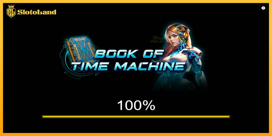 Book of Time Machine lošimo automatas už pinigus, paveikslėlį 1