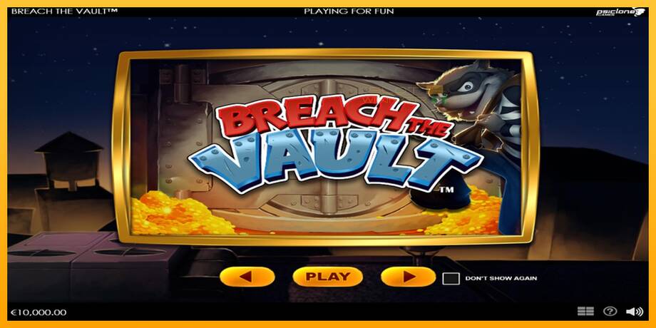 Breach The Vault lošimo automatas už pinigus, paveikslėlį 1