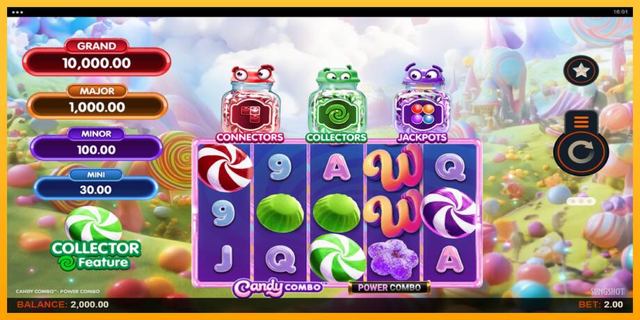 Candy Combo Power Combo lošimo automatas už pinigus, paveikslėlį 2