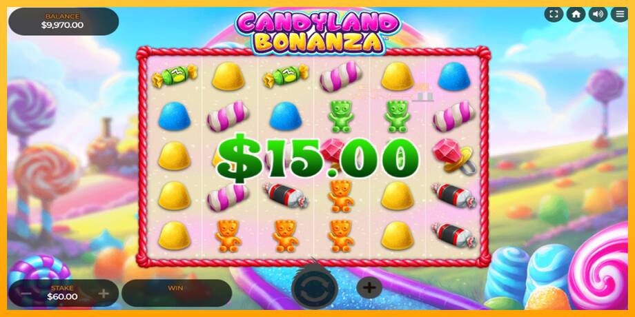 Candyland Bonanza lošimo automatas už pinigus, paveikslėlį 2