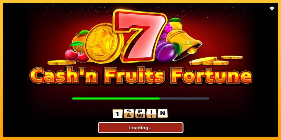 Cashn Fruits Fortune lošimo automatas už pinigus, paveikslėlį 1