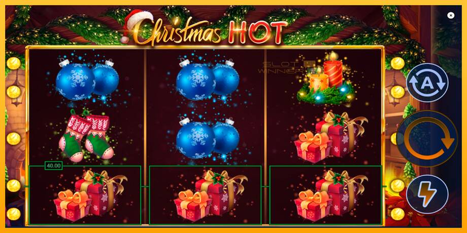 Christmas Hot lošimo automatas už pinigus, paveikslėlį 3