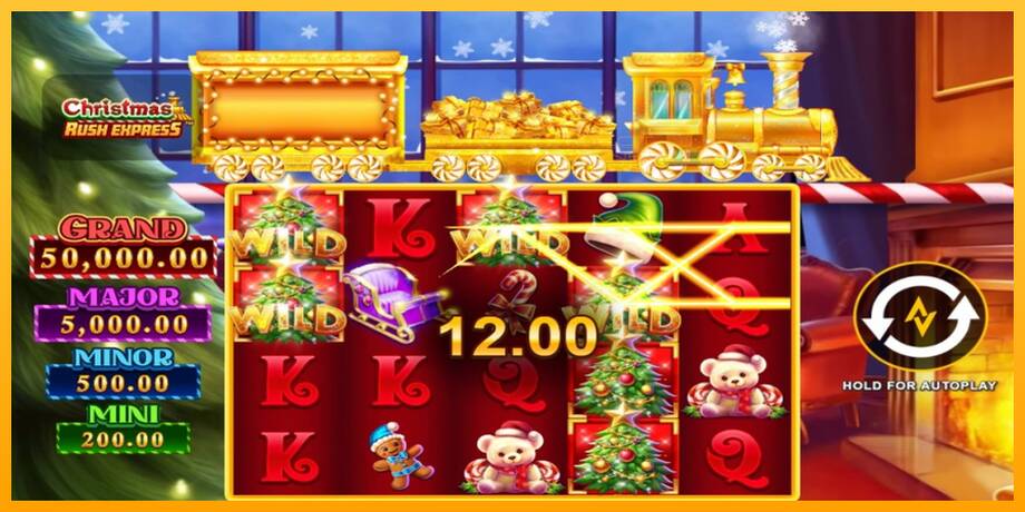 Christmas Rush Express lošimo automatas už pinigus, paveikslėlį 4