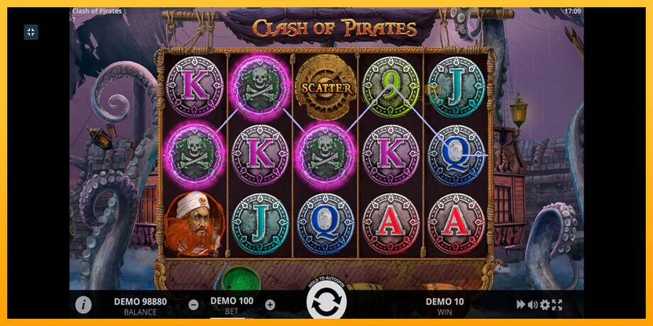 Clash of Pirates lošimo automatas už pinigus, paveikslėlį 5