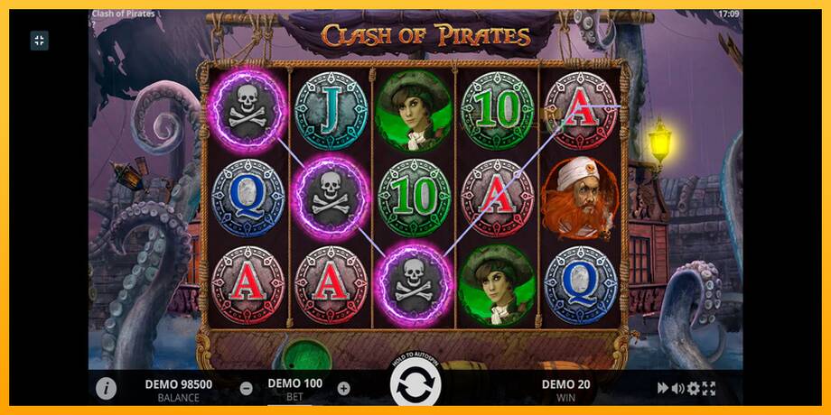 Clash of Pirates lošimo automatas už pinigus, paveikslėlį 6