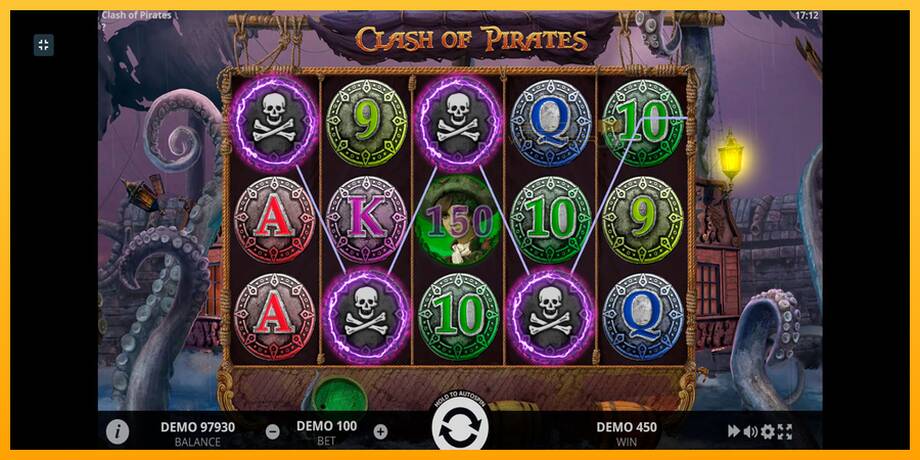 Clash of Pirates lošimo automatas už pinigus, paveikslėlį 10