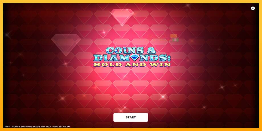 Coins & Diamonds: Hold and Win lošimo automatas už pinigus, paveikslėlį 1