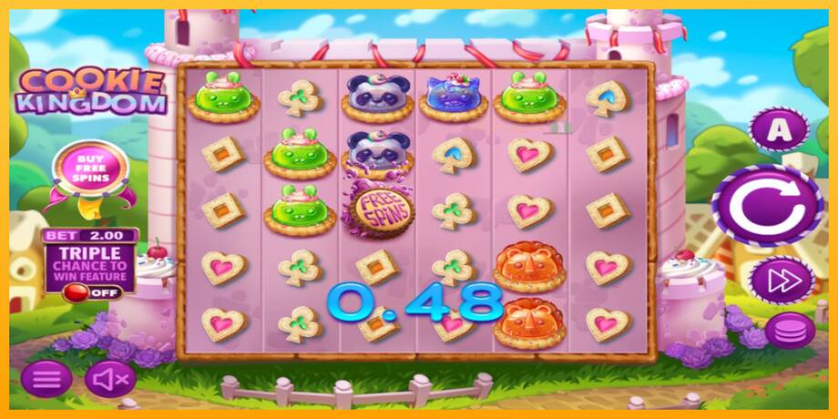 Cookie Kingdom lošimo automatas už pinigus, paveikslėlį 2