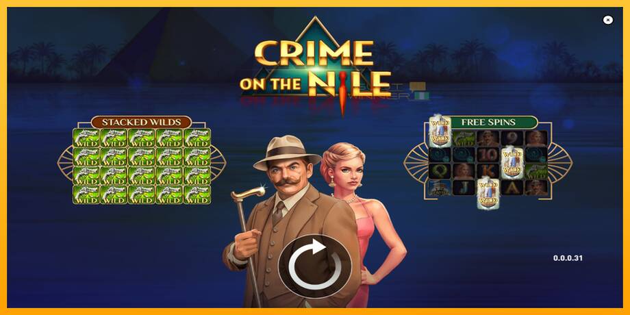 Crime on the Nile lošimo automatas už pinigus, paveikslėlį 1