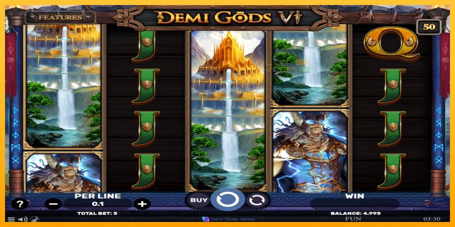 Demi Gods 6 lošimo automatas už pinigus, paveikslėlį 2