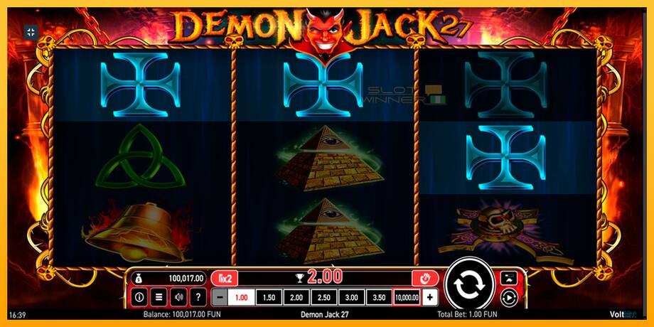 Demon Jack 27 lošimo automatas už pinigus, paveikslėlį 8