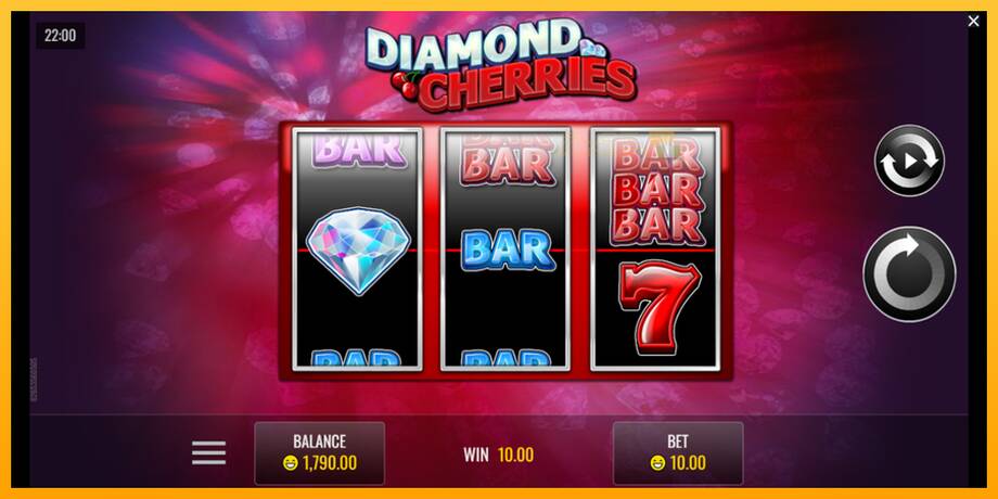 Diamond Cherries lošimo automatas už pinigus, paveikslėlį 3