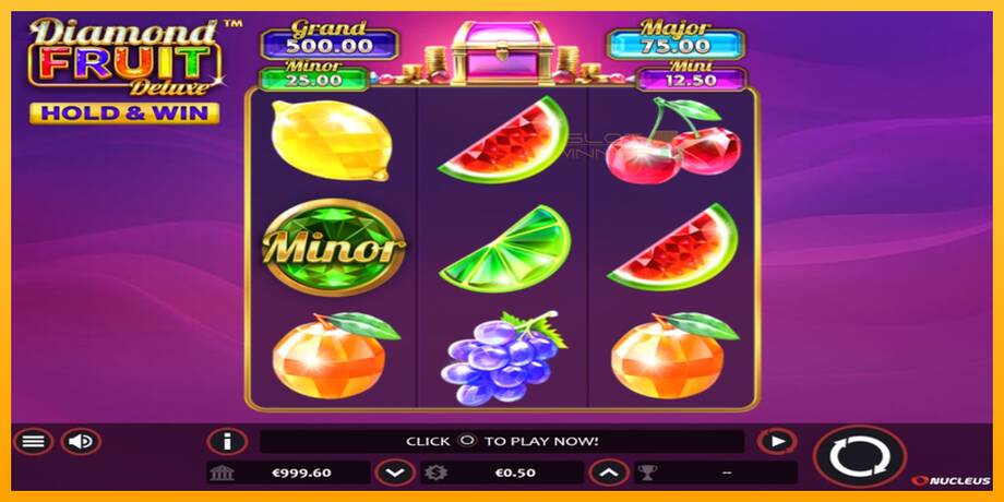 Diamond Fruit Deluxe lošimo automatas už pinigus, paveikslėlį 1