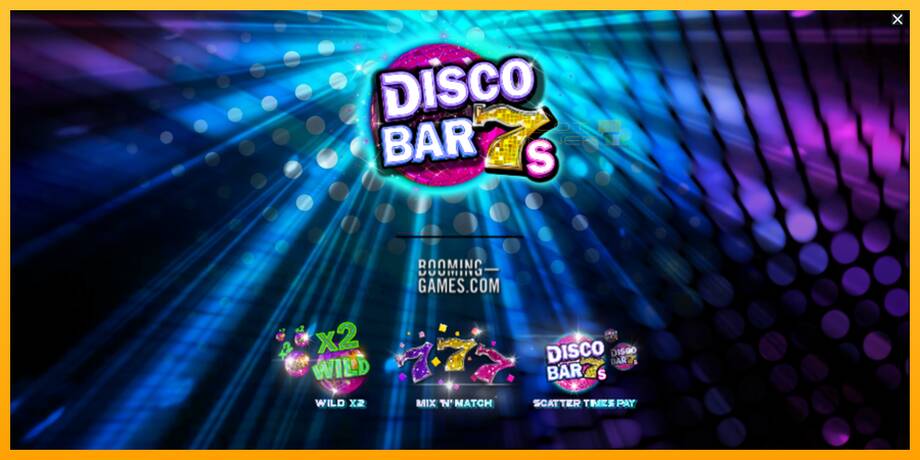 Disco Bar 7s lošimo automatas už pinigus, paveikslėlį 1