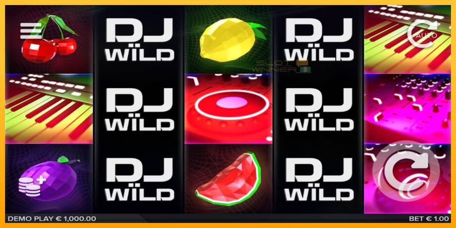 DJ Wild lošimo automatas už pinigus, paveikslėlį 1