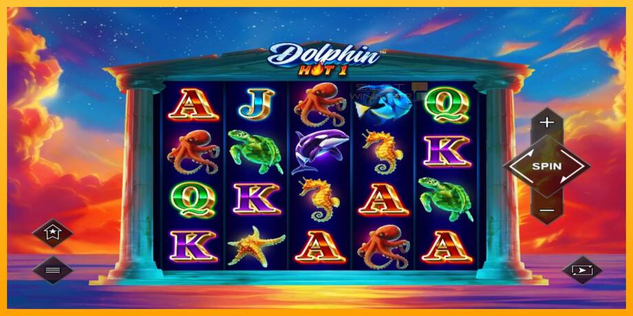 Dolphin Hot 1 lošimo automatas už pinigus, paveikslėlį 1