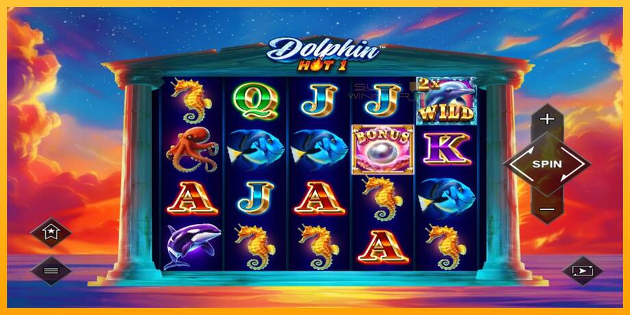 Dolphin Hot 1 lošimo automatas už pinigus, paveikslėlį 2