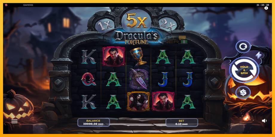 Draculas Fortune lošimo automatas už pinigus, paveikslėlį 1