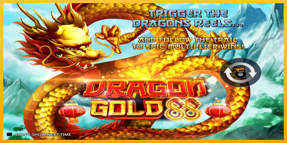 Dragon Gold 88 lošimo automatas už pinigus, paveikslėlį 1