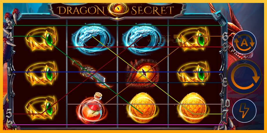 Dragon Secret lošimo automatas už pinigus, paveikslėlį 1