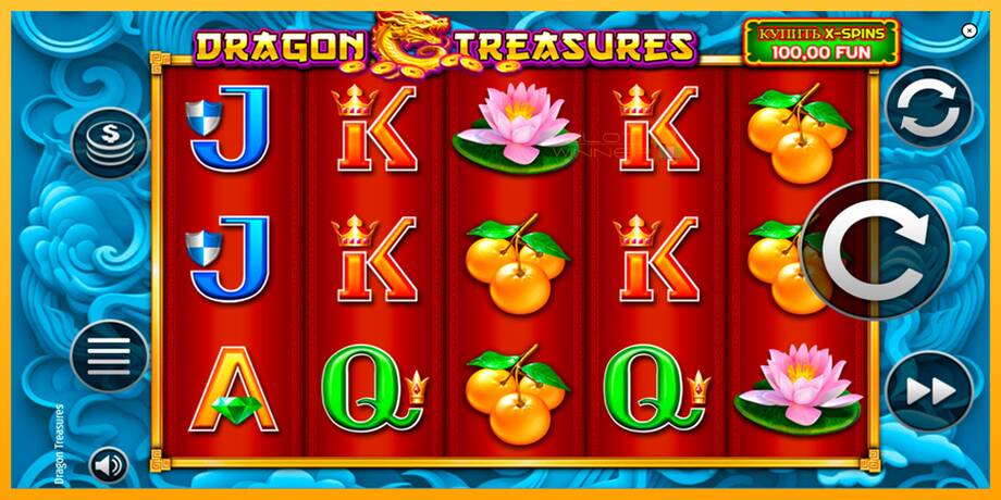 Dragon Treasures lošimo automatas už pinigus, paveikslėlį 1