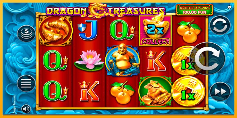 Dragon Treasures lošimo automatas už pinigus, paveikslėlį 2