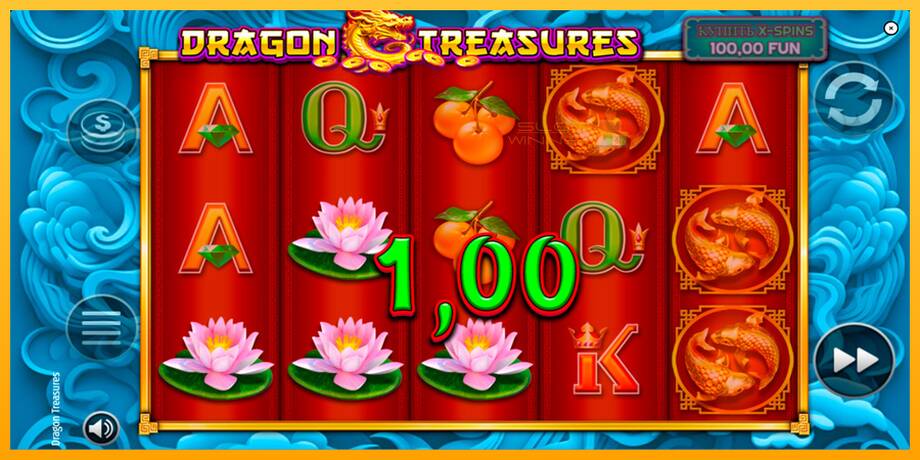 Dragon Treasures lošimo automatas už pinigus, paveikslėlį 3