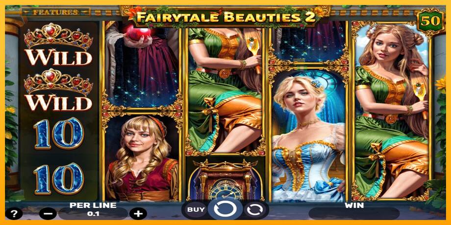 Fairytale Beauties 2 lošimo automatas už pinigus, paveikslėlį 2