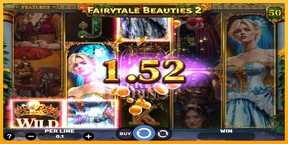 Fairytale Beauties 2 lošimo automatas už pinigus, paveikslėlį 3