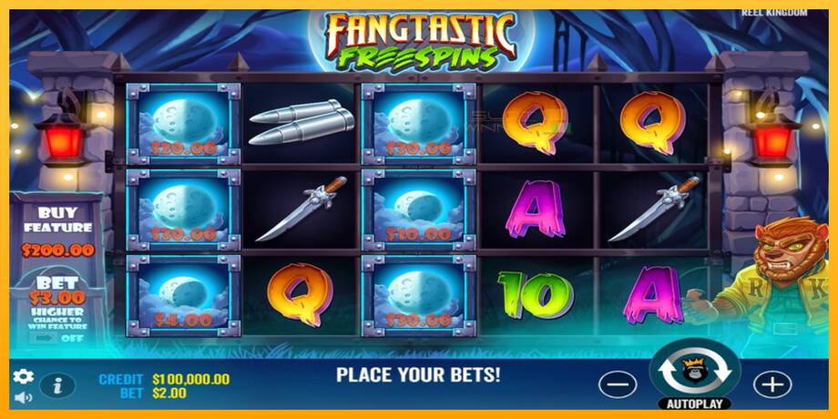 Fangtastic Freespins lošimo automatas už pinigus, paveikslėlį 2