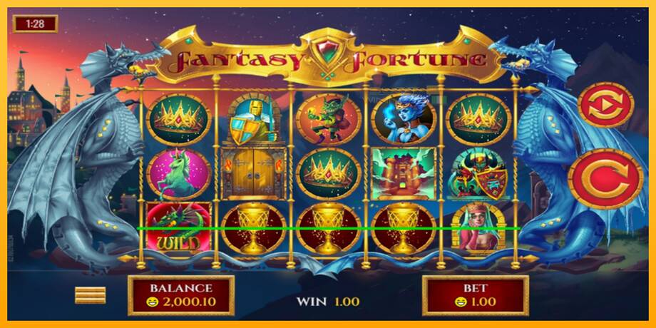 Fantasy Fortune lošimo automatas už pinigus, paveikslėlį 1