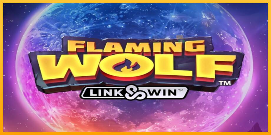 Flaming Wolf Link & Win lošimo automatas už pinigus, paveikslėlį 1