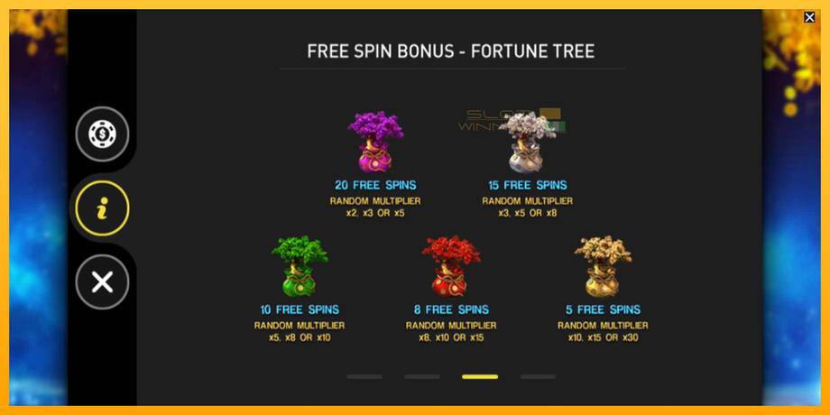 Fortune Tree lošimo automatas už pinigus, paveikslėlį 6