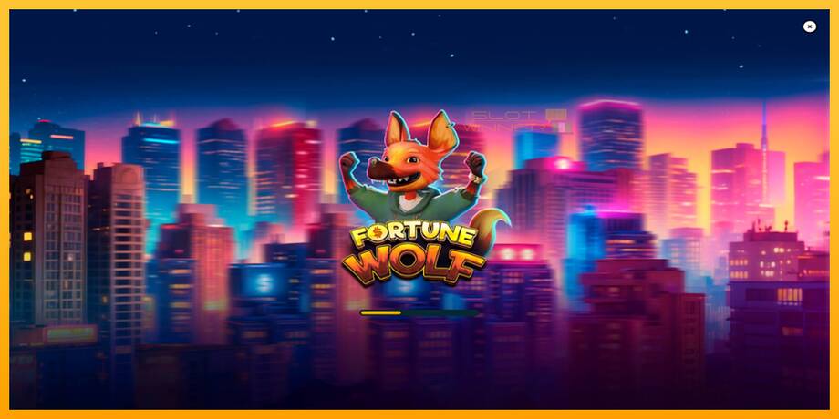 Fortune Wolf lošimo automatas už pinigus, paveikslėlį 1