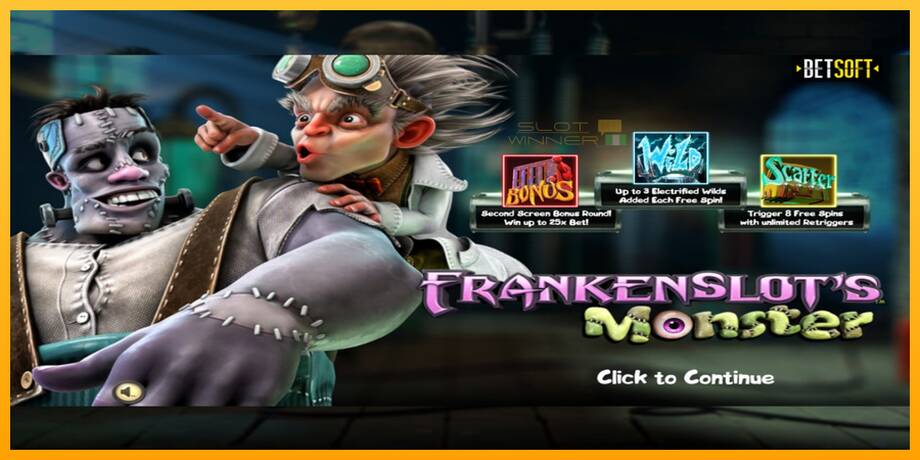 Frankenslots Monster lošimo automatas už pinigus, paveikslėlį 1