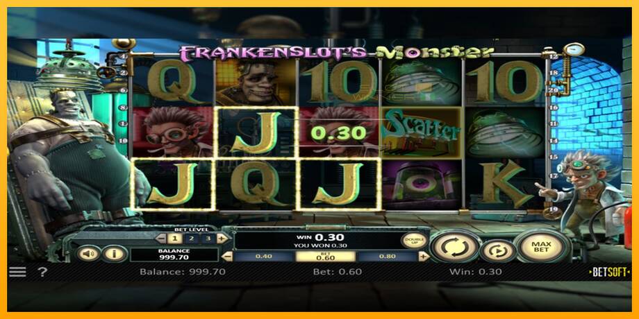 Frankenslots Monster lošimo automatas už pinigus, paveikslėlį 2