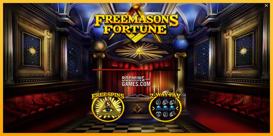 Freemasons Fortune lošimo automatas už pinigus, paveikslėlį 1