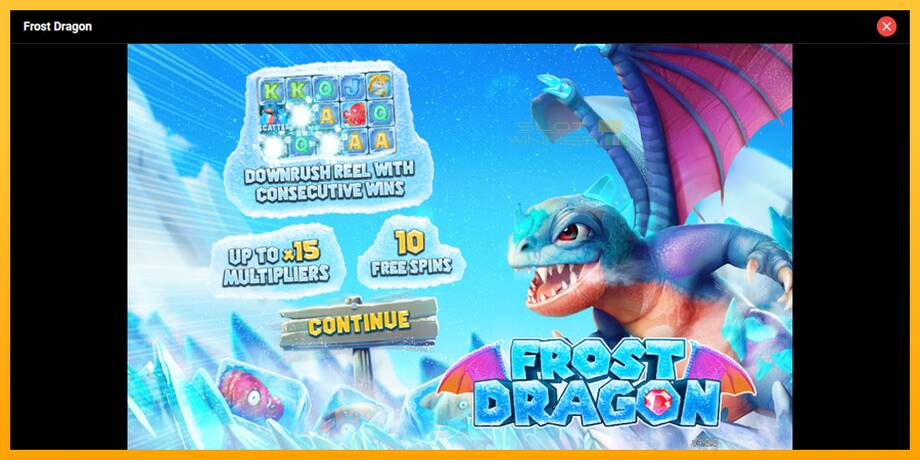 Frost Dragon lošimo automatas už pinigus, paveikslėlį 1