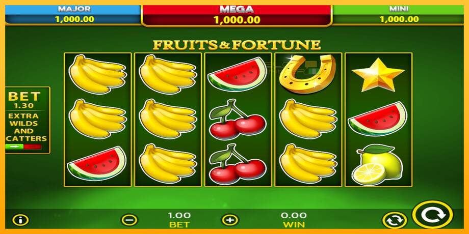 Fruits & Fortune lošimo automatas už pinigus, paveikslėlį 1