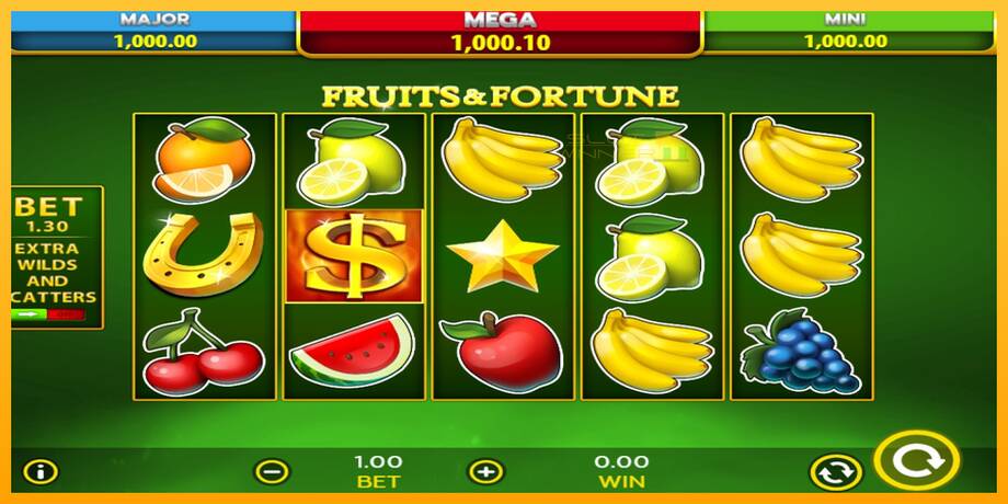 Fruits & Fortune lošimo automatas už pinigus, paveikslėlį 3