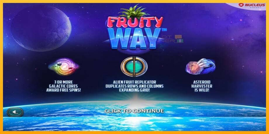 Fruity Way lošimo automatas už pinigus, paveikslėlį 1