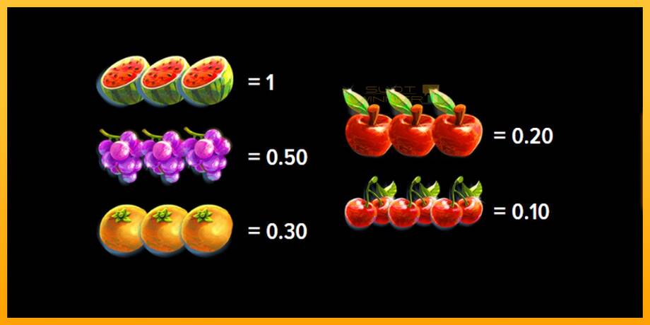 Funny Fruit lošimo automatas už pinigus, paveikslėlį 5