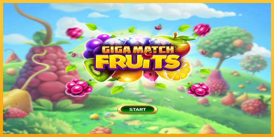 Giga Match Fruits lošimo automatas už pinigus, paveikslėlį 1